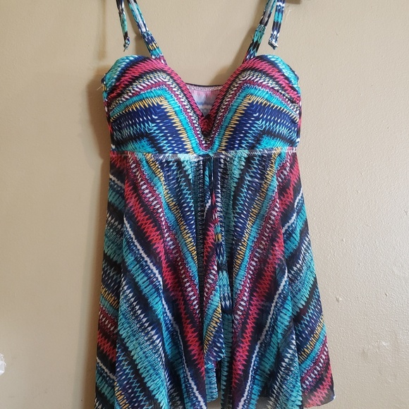 Profile tankini swim new pattern print fly awaytop - Picture 6 of 8